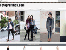 Tablet Screenshot of fotografilhos.com